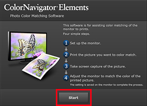 Start ColorNavigator Elements