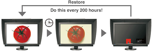 Restore   Do this every 200 hours!