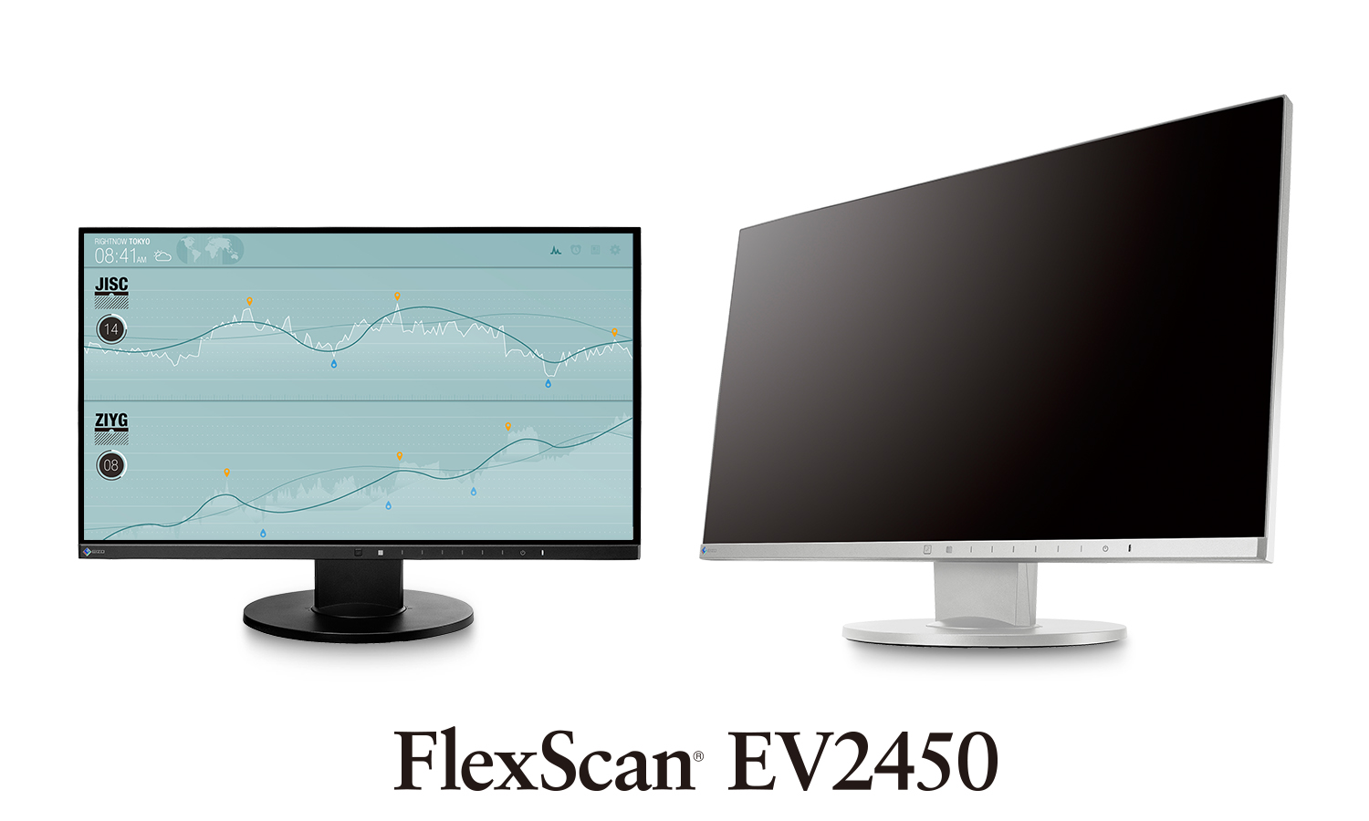 お値下通販 Flexscan EIZO EV2450 23.8インチ PCモニター ディスプレイ