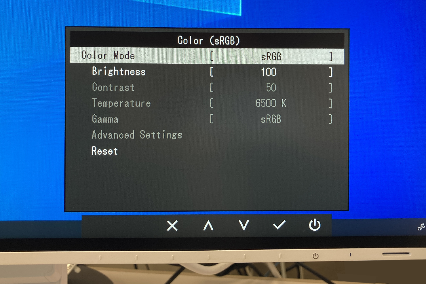 Multiple Options in the OSD Menu 1