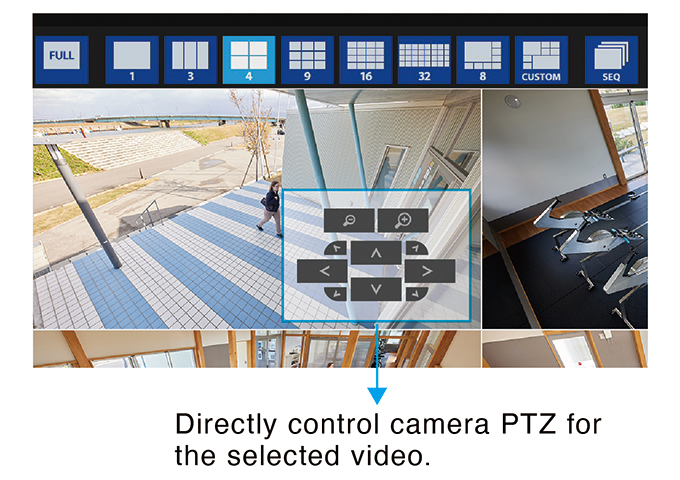 Camera PTZ Control