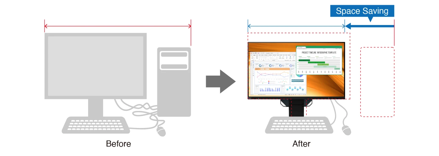 Free Up Your Workspace with a Stand Bracket
