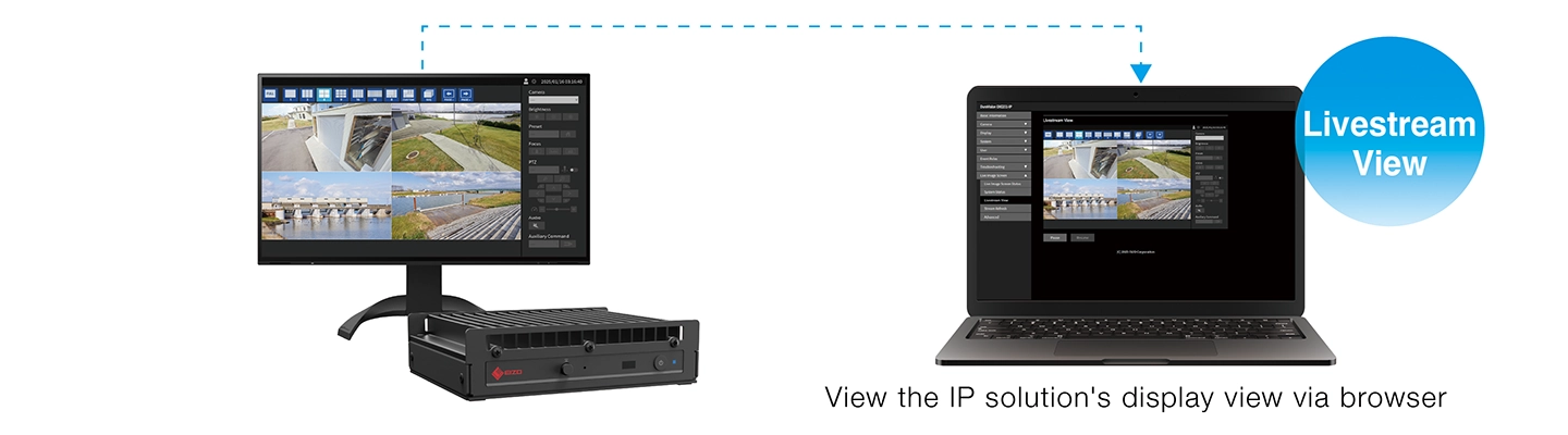 View Live Stream Remotely
