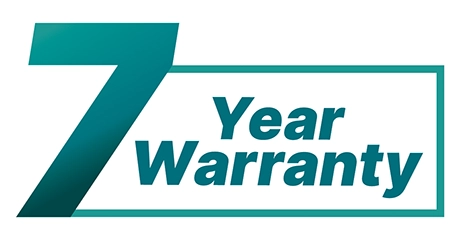 7-year warranty