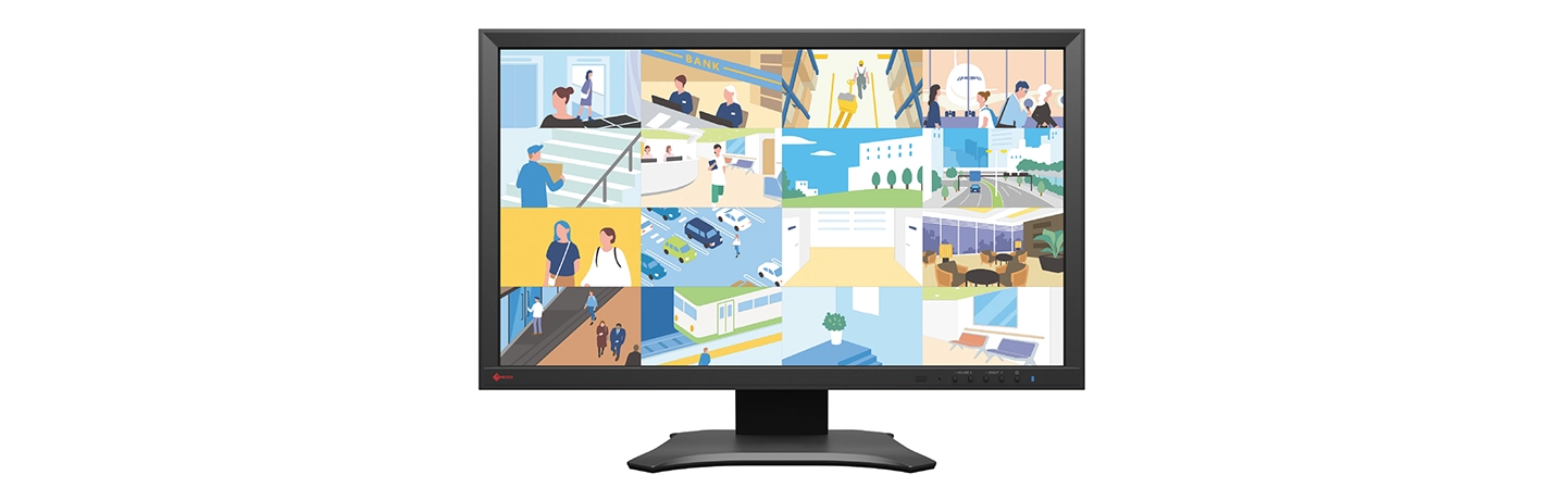 Register and Display Up to 16 Cameras Simultaneously