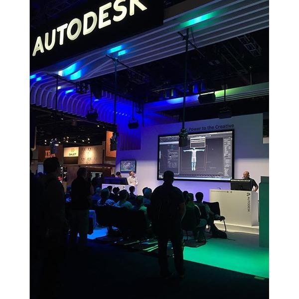 Our friends at Autodesk presenting with the CG277
#NABShow #EIZO